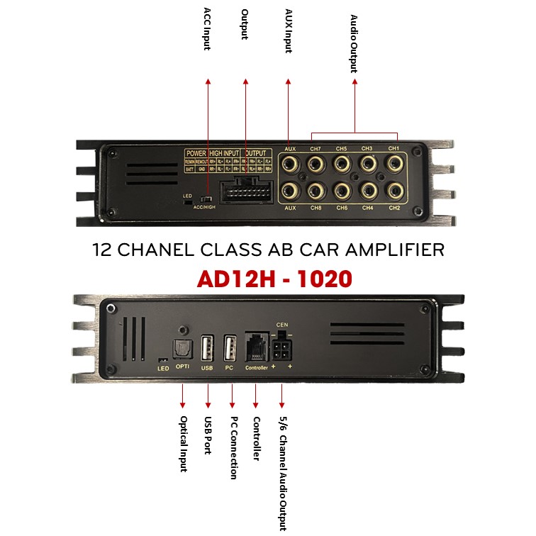 AD12H-1020 DSP Alchimist with high opticals connection